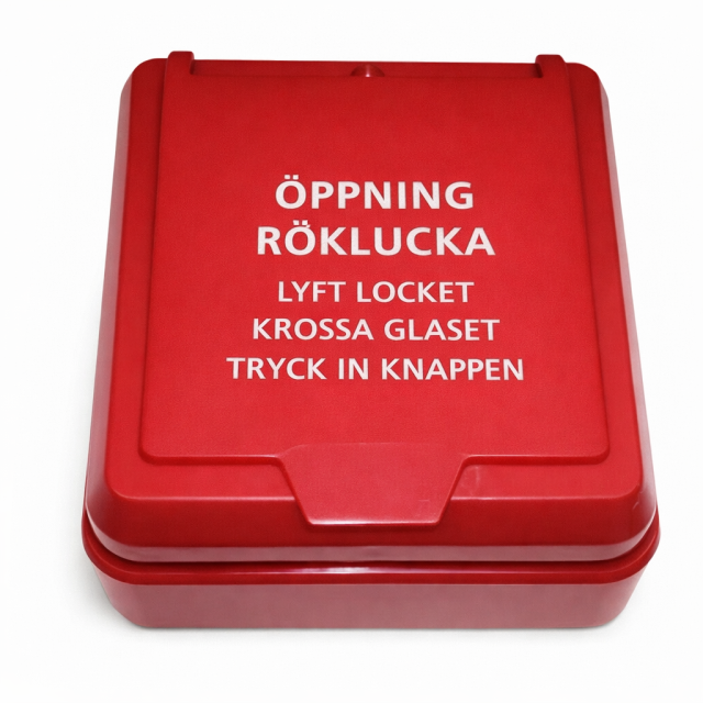 Manöverknapp med lock RL-R