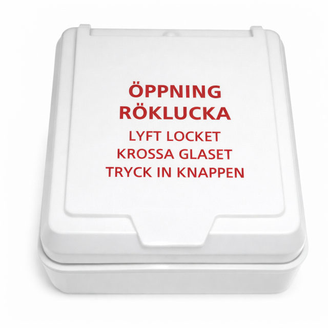 Manöverknapp med lock RL-V