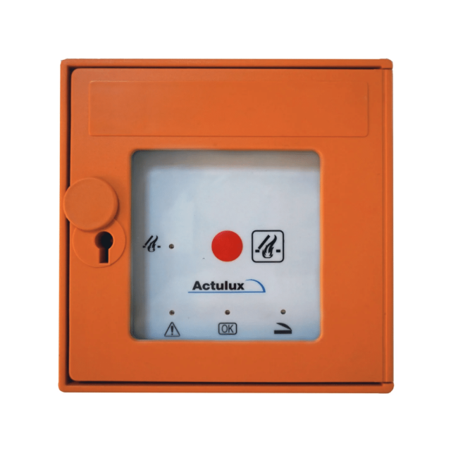 Brandtryckknapp MCP IP30 Orange