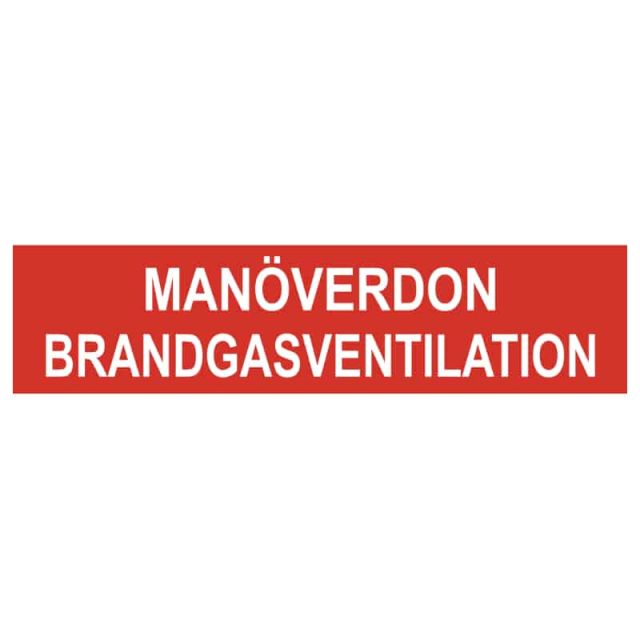 Dekal 110×27 Manöverdon BGV