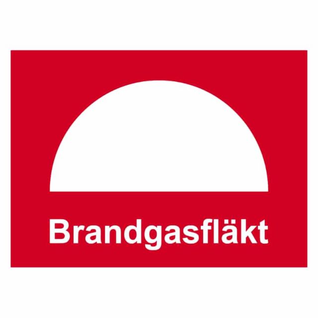 Dekal 110×80 Brandgasfläkt