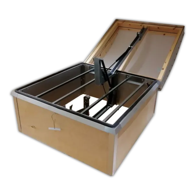 Brandgasventilator LVEL Lanternin Gasfjäder