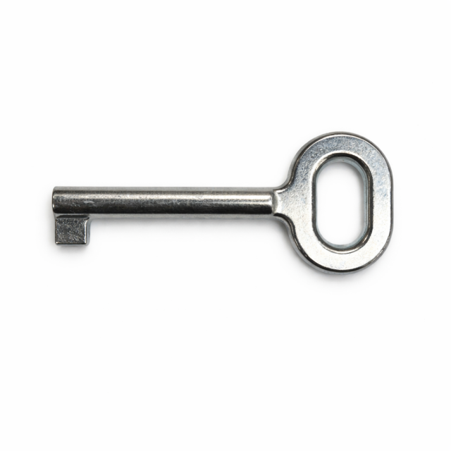 Nyckel brandtryckknapp metall